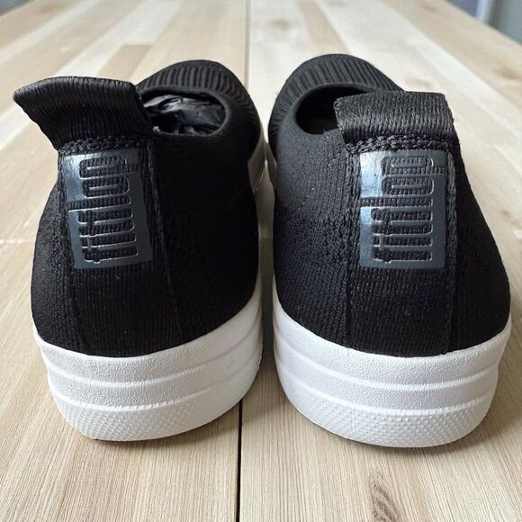 New Without Tags FitFlop ÜBERKNIT™ Slip-On Ballet Flat Knit Sneakers Size 8M - Picture 3 of 6